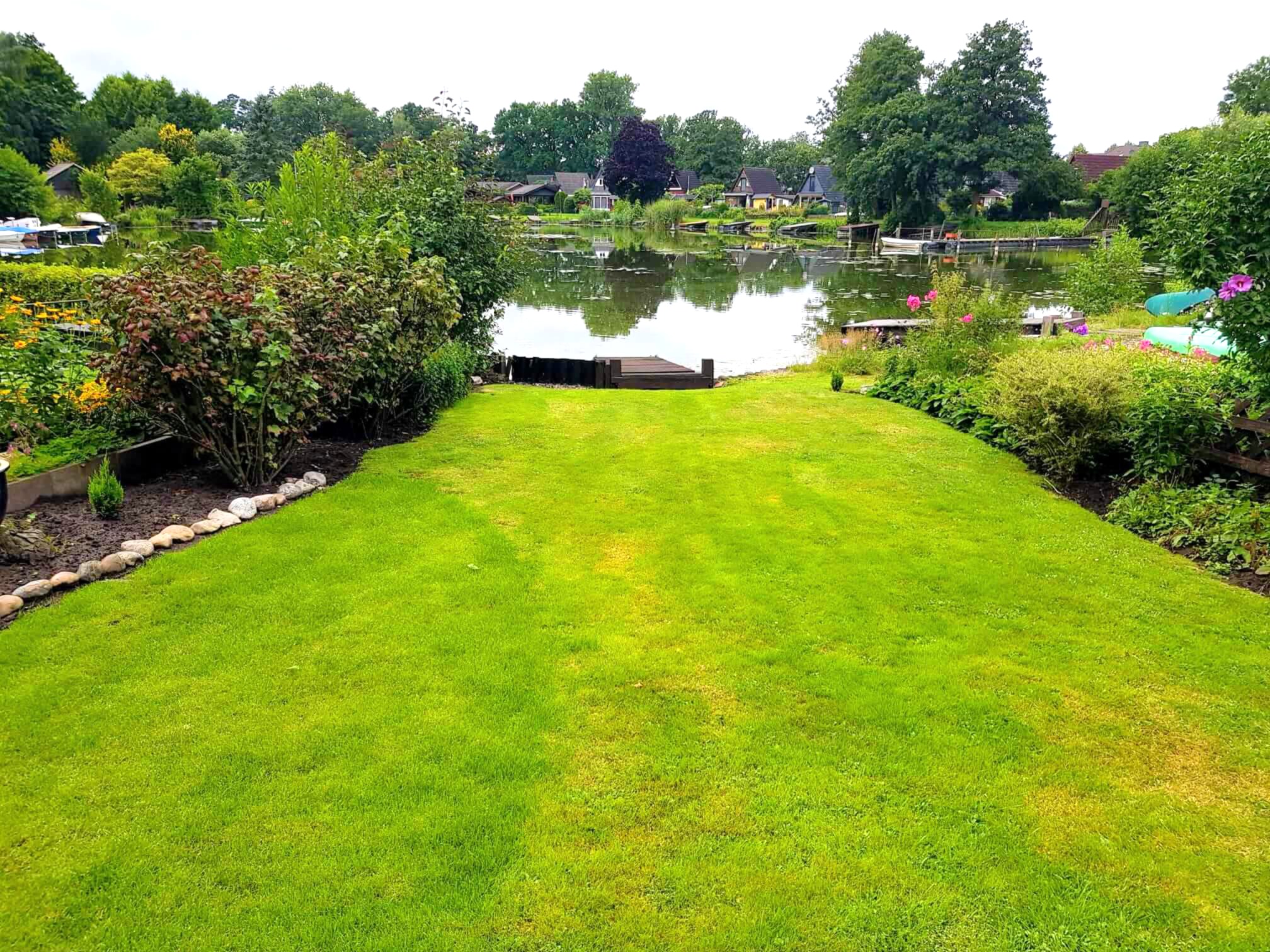 Garten-Oase Gudow am See – Blick auf den See